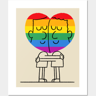 LGBTQ Love Posters and Art